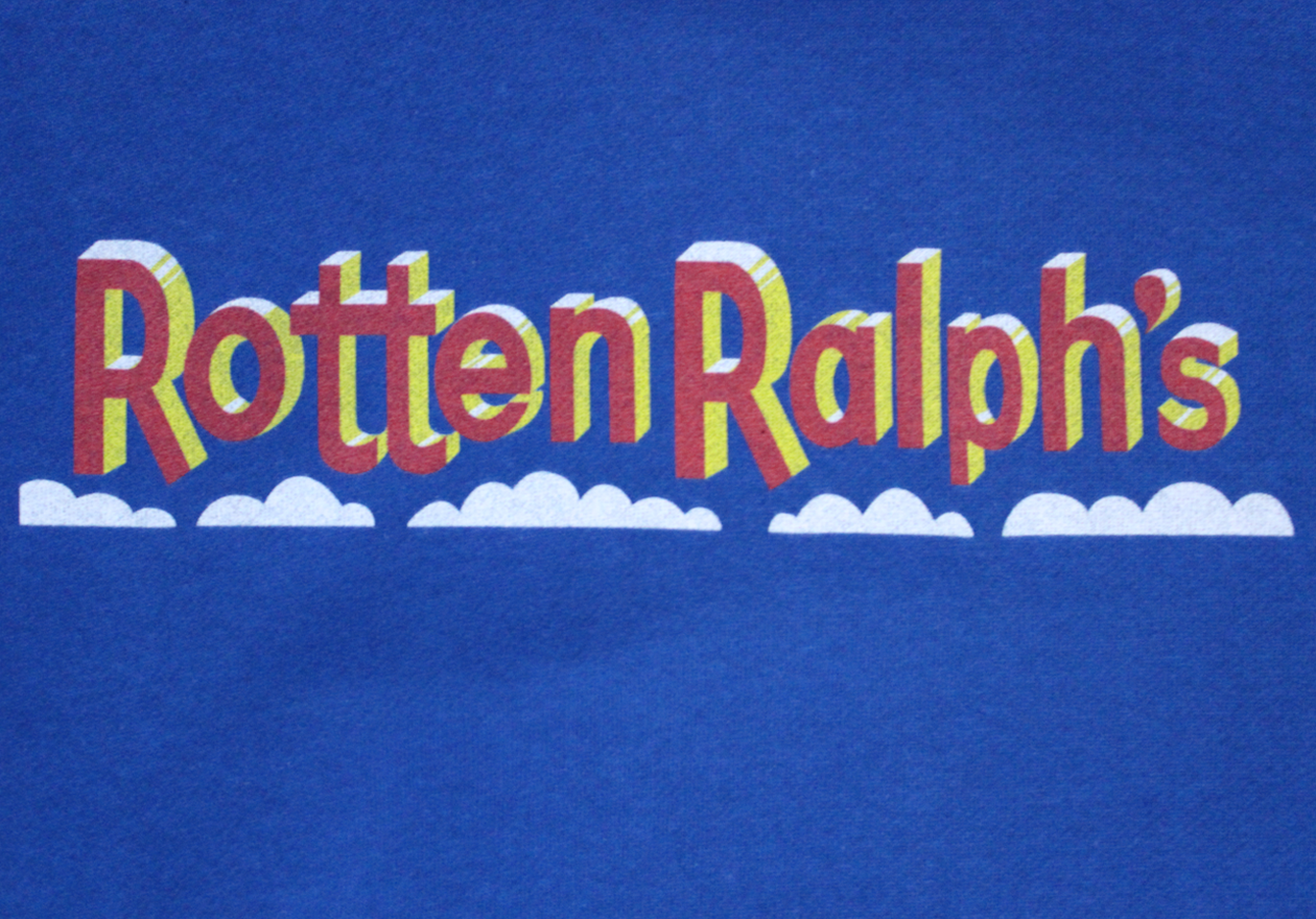 rotten ralph's classic hooded sweatshirt